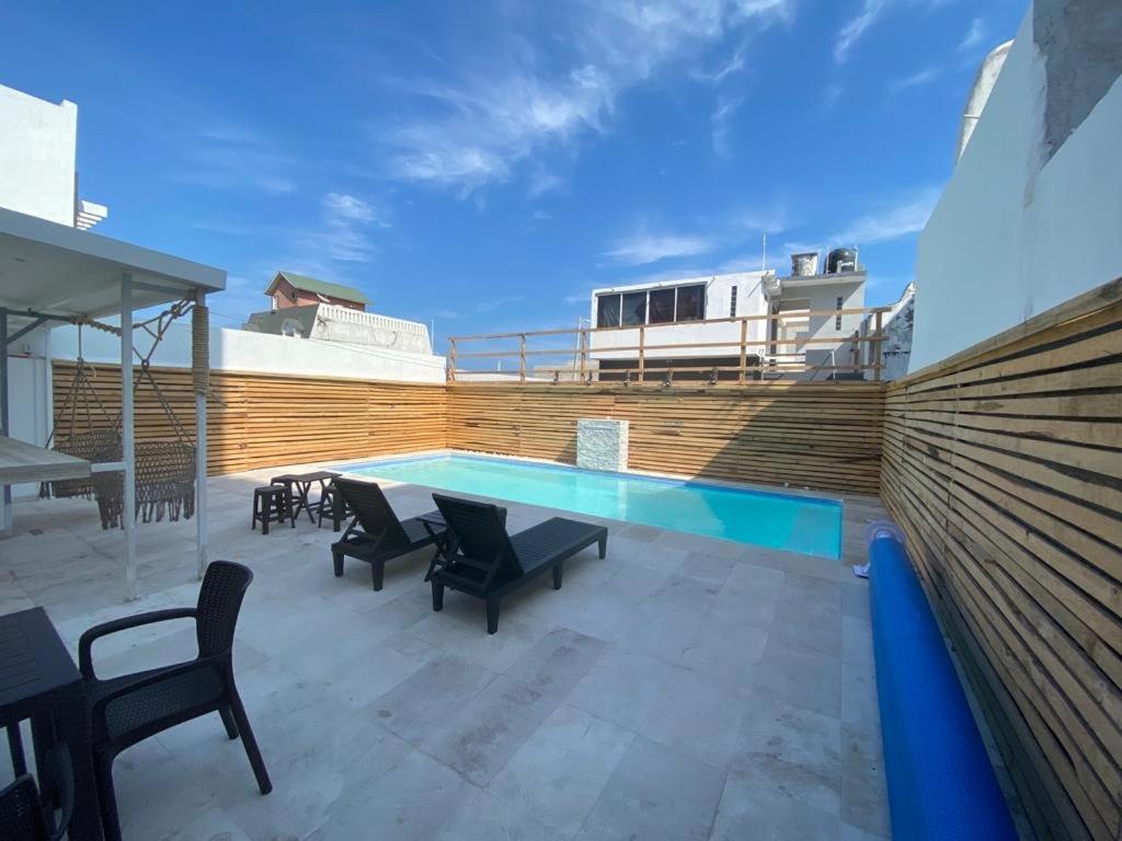 Loft Frente A La Playa!!!! Lägenhet Boca del Río Exteriör bild